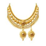 Celeste Halo Drop Necklace