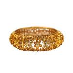 Celestial Charm Gold Bangle