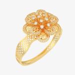 14K Gold Rose Ring